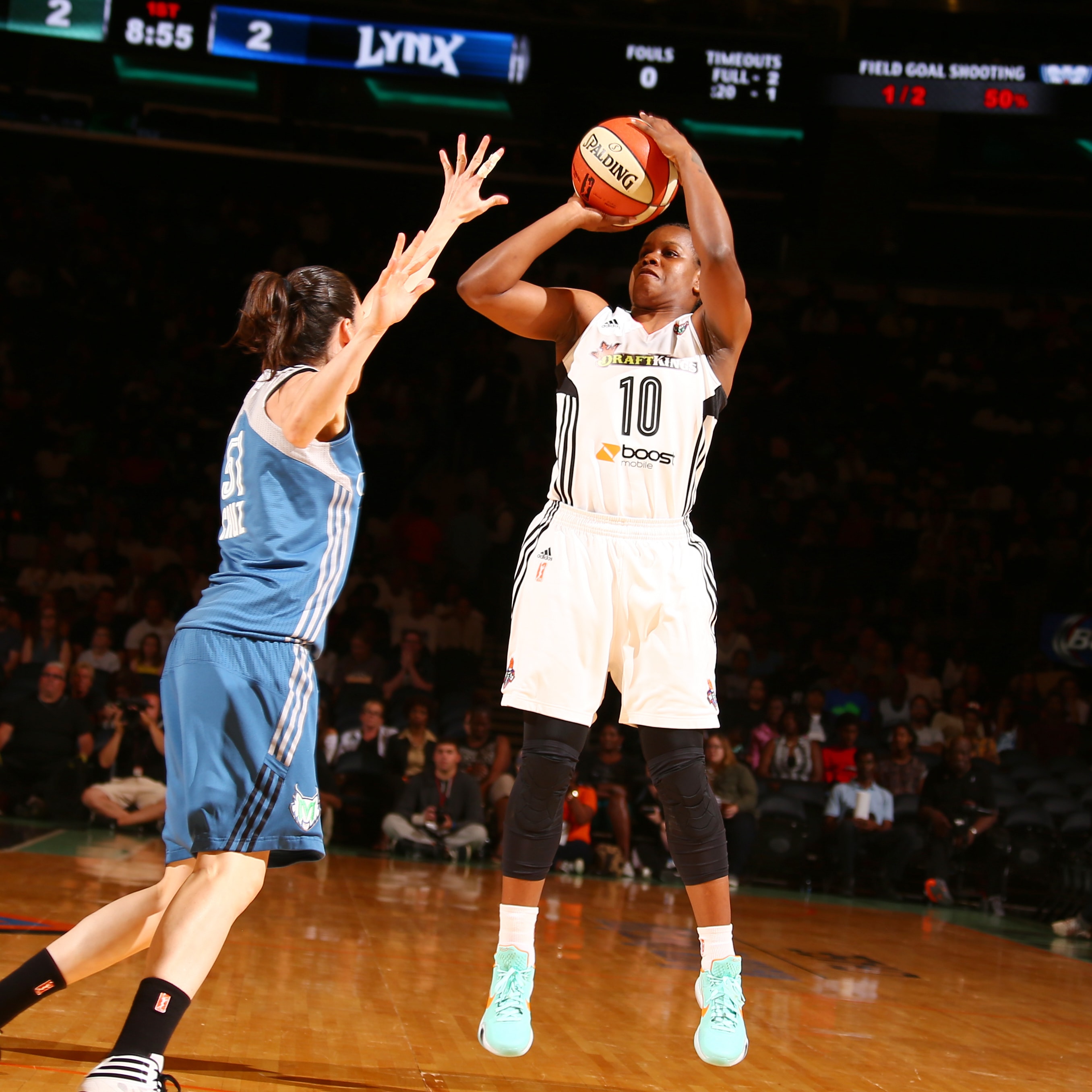 Liberty guard Epiphany Prince led New York scoring 22 points while adding four rebounds and two assists.