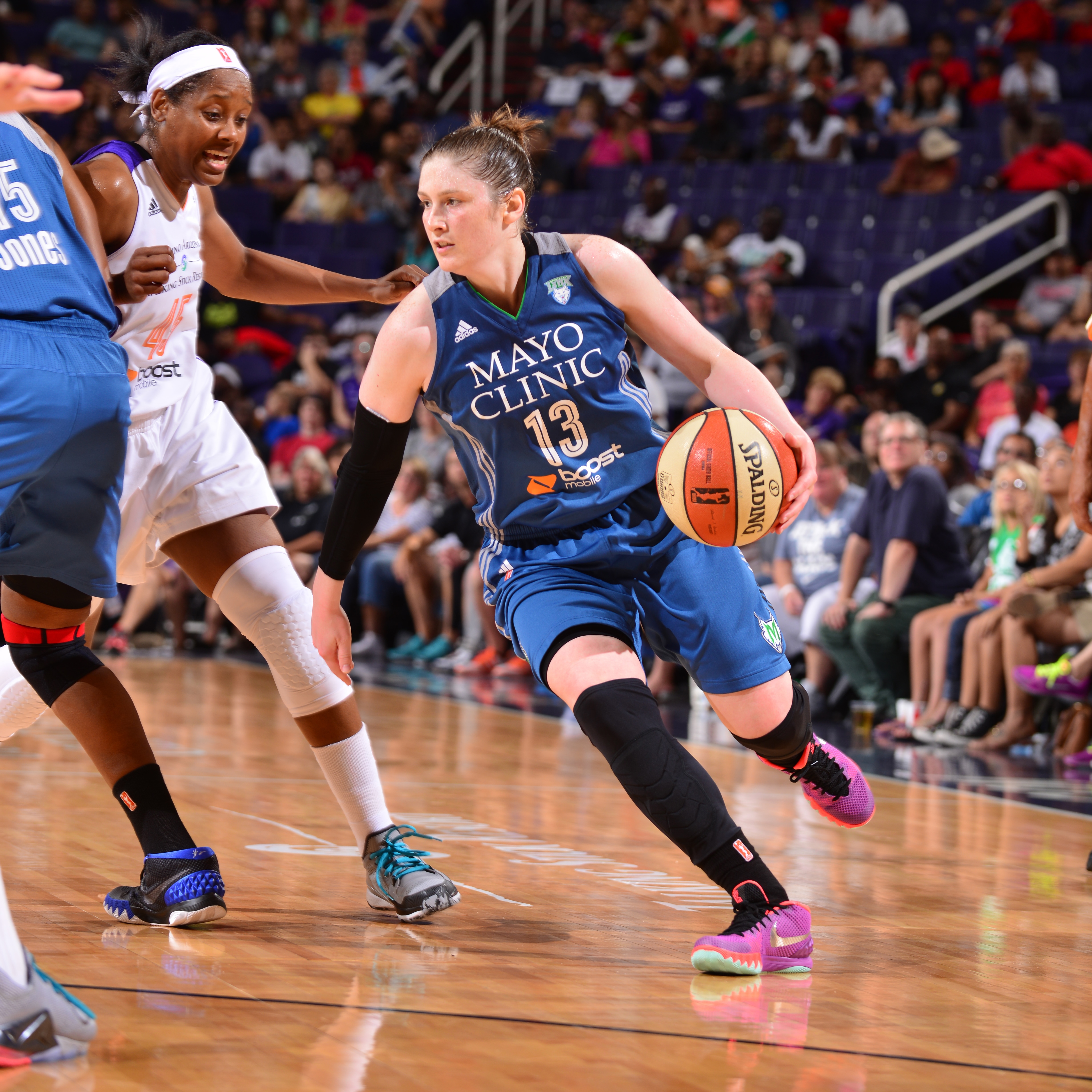 Lynx guard Lindsay Whalen entered Sunday night's game having a double-double in two of her past three games. Unfortunately, Whalen could not manage one tonight, finishing with six points, two rebounds and three assists.