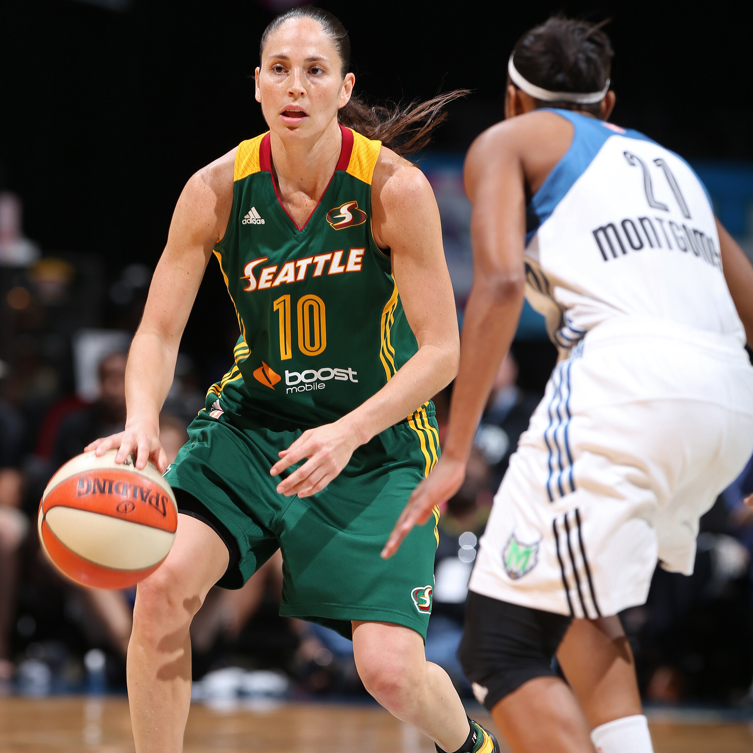 Veteran guard Sue Bird had a quiet night - by her standards at least - against the Lynx, finishing with seven points, eight assists and two steals.
