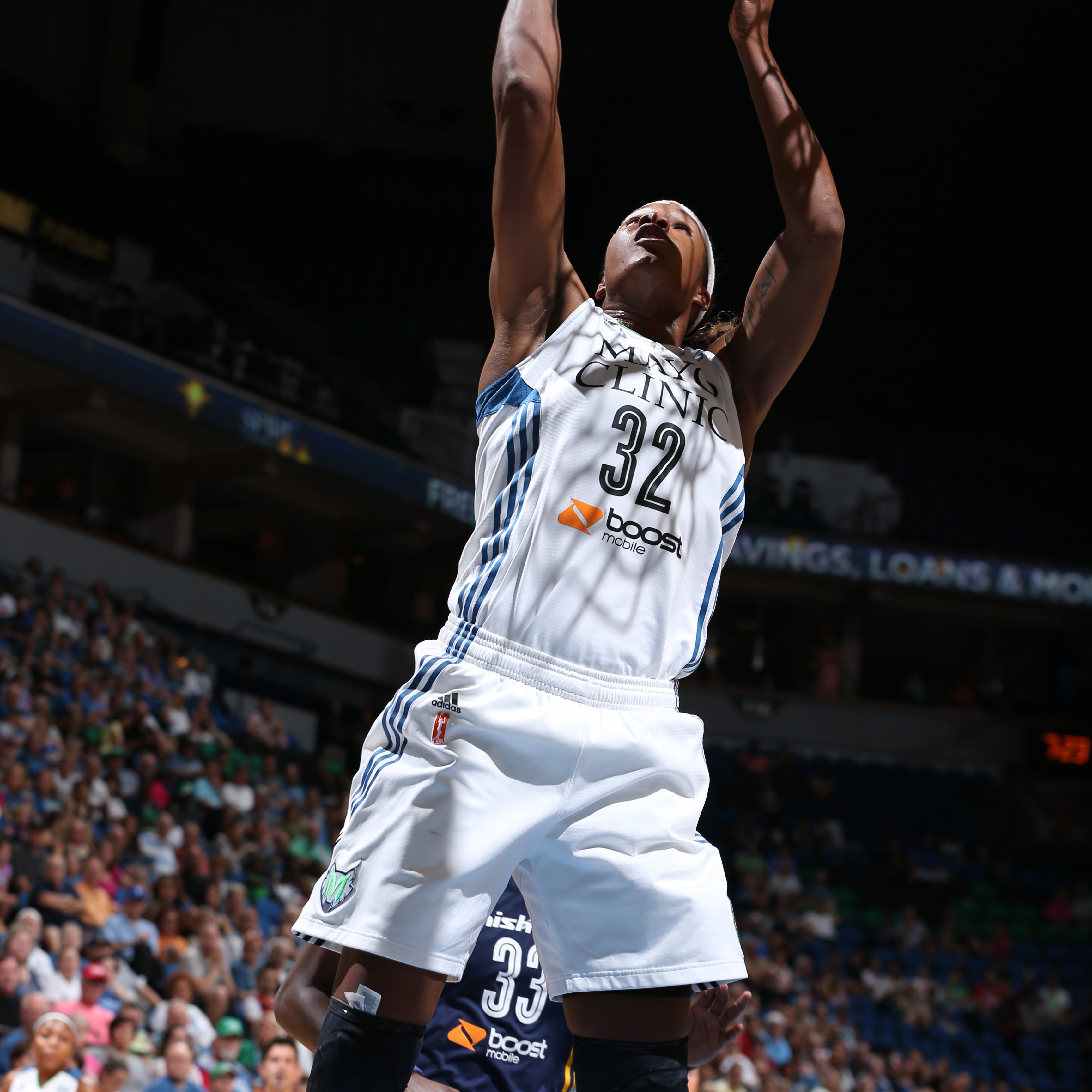 The Lynx frontcourt was fantastic on Friday night and Rebekkah Brunson was a big part of that. Brunson finished the night with 14 points, 11 rebounds and one steal.
