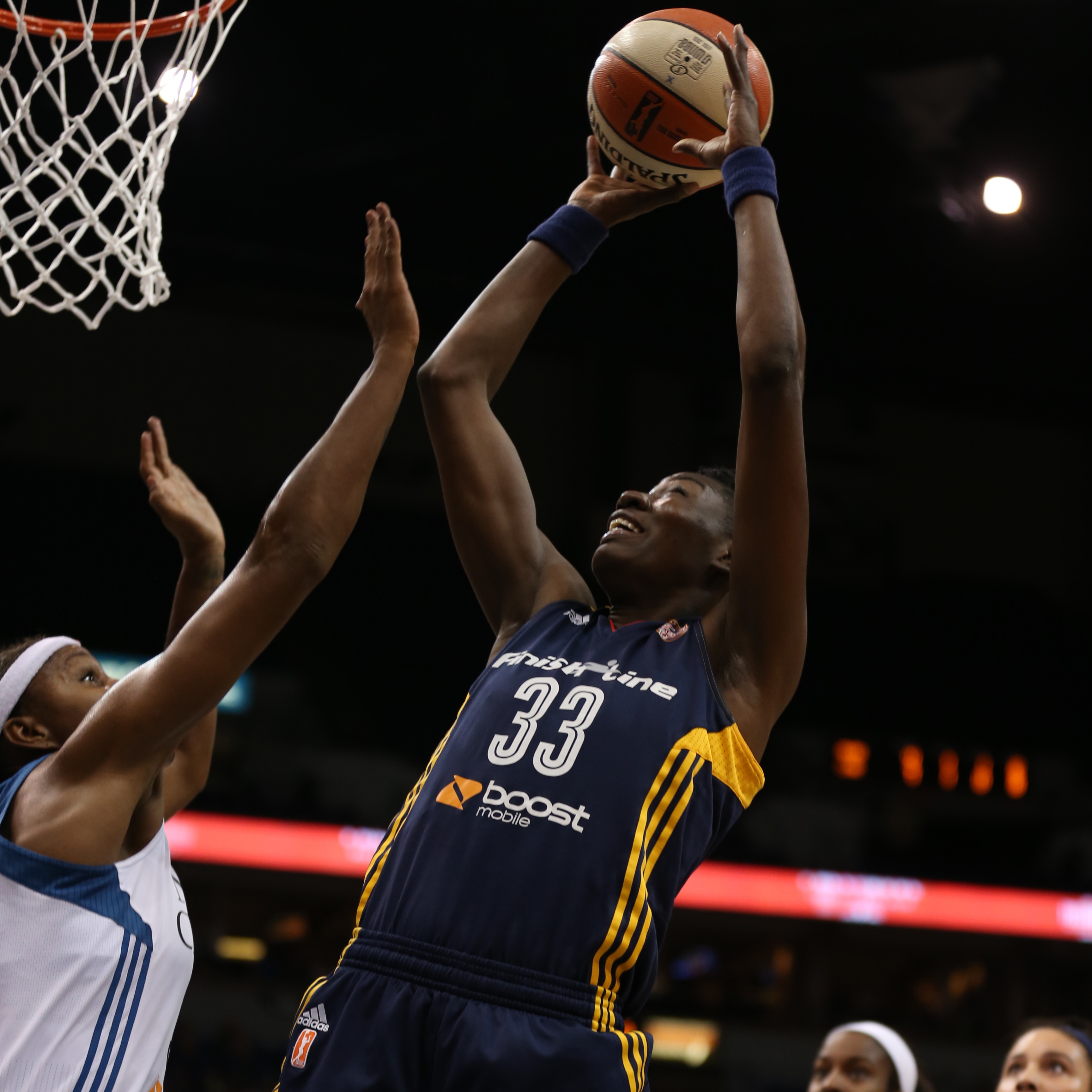 Only two Fever players scored in double-digits - forward Natasha Howard was not one of them. Howard finished with just five points and five rebounds in over 14 minutes of play off the bench.