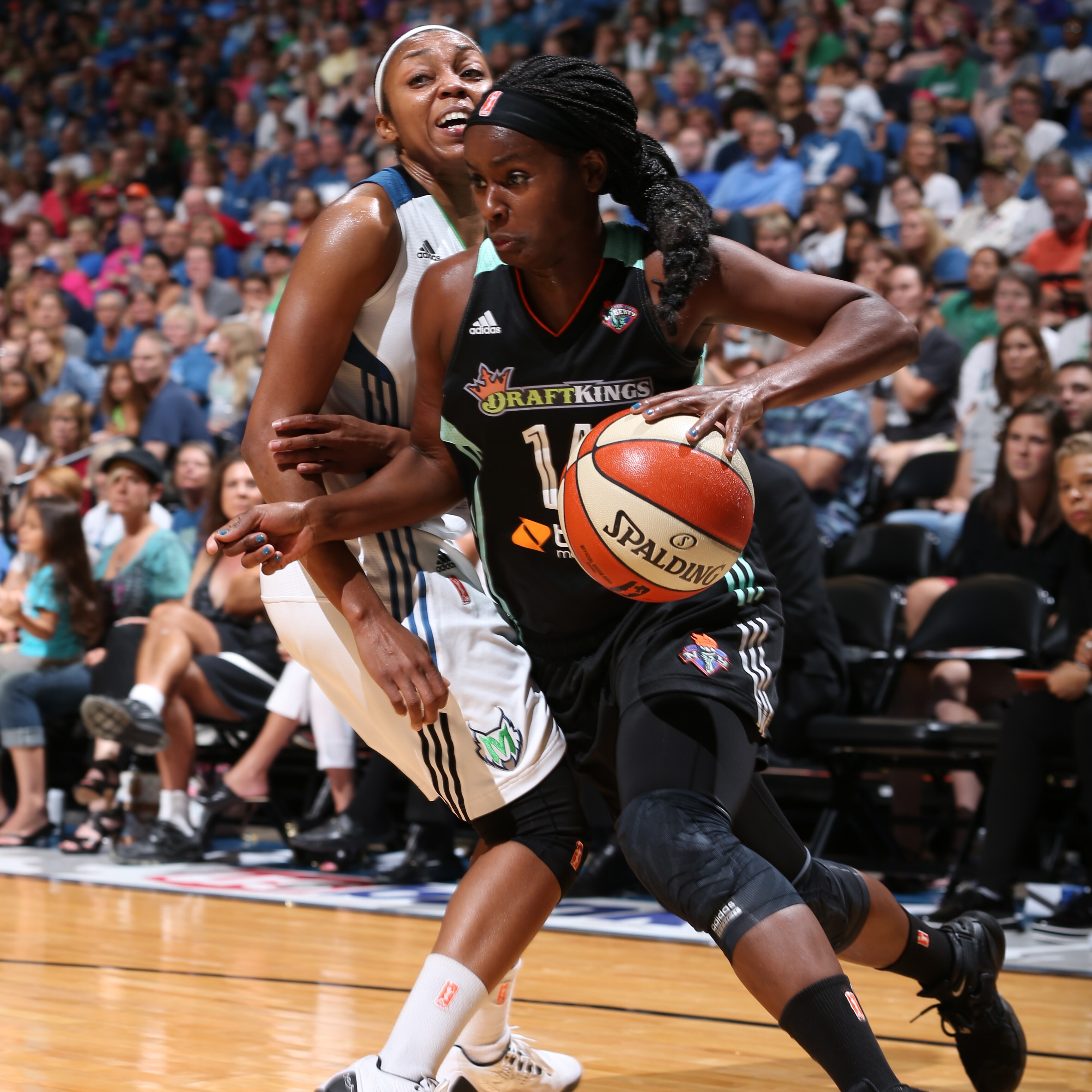 Liberty guard Sugar Rodgers came off the bench to spark New York, finishing with 11 points, one steal and one blocked shot in the Liberty win.