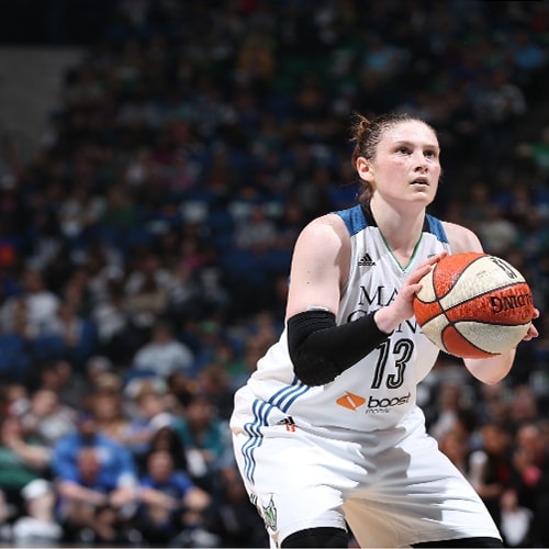 MINNEAPOLIS, MN - OCTOBER 6: Lindsay Whalen #13 of the Minnesota Lynx shoots a free throw against the Indiana Fever during Game Two of the 2015 WNBA Finals on October 6, 2015 at Target Center in Minneapolis, Minnesota. NOTE TO USER: User expressly acknowledges and agrees that, by downloading and or using this Photograph, user is consenting to the terms and conditions of the Getty Images License Agreement. Mandatory Copyright Notice: Copyright 2015 NBAE (Photo by David Sherman/NBAE via Getty Images)