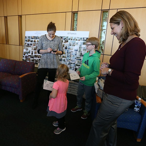 Reeve and Whalen visited pediatric patients at the MayoClinic Hospital after the press conference to say hi and sign autographs. 