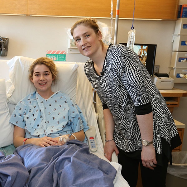 Minnesota Lynx Hospital Visit in Rochester, MN