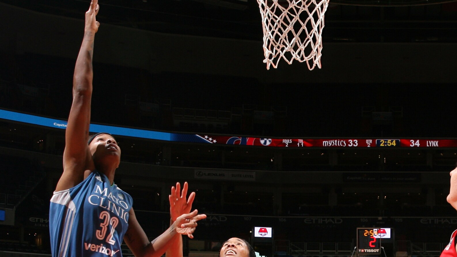Lynx Close Out Preseason With Win Over Mystics