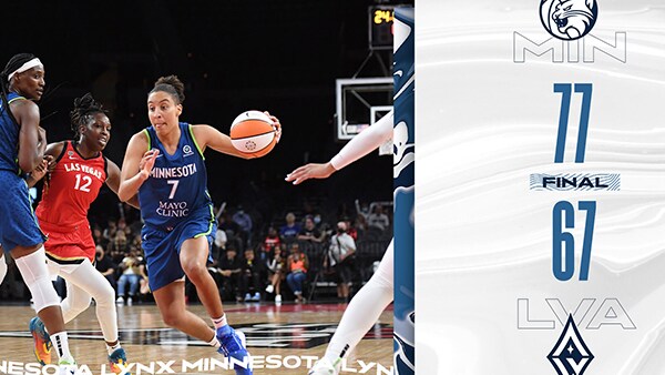 HIGHLIGHTS: Lynx Beat Aces, Earn Sixth Straight Win