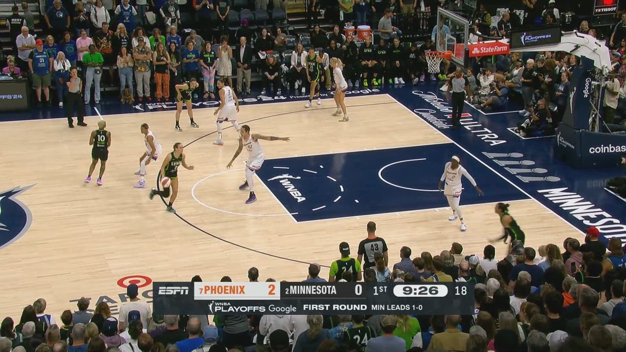 Minnesota Lynx Top Plays vs. Phoenix Mercury