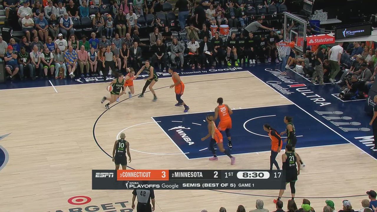 Bridget Carleton with 17 Points vs. Connecticut Sun