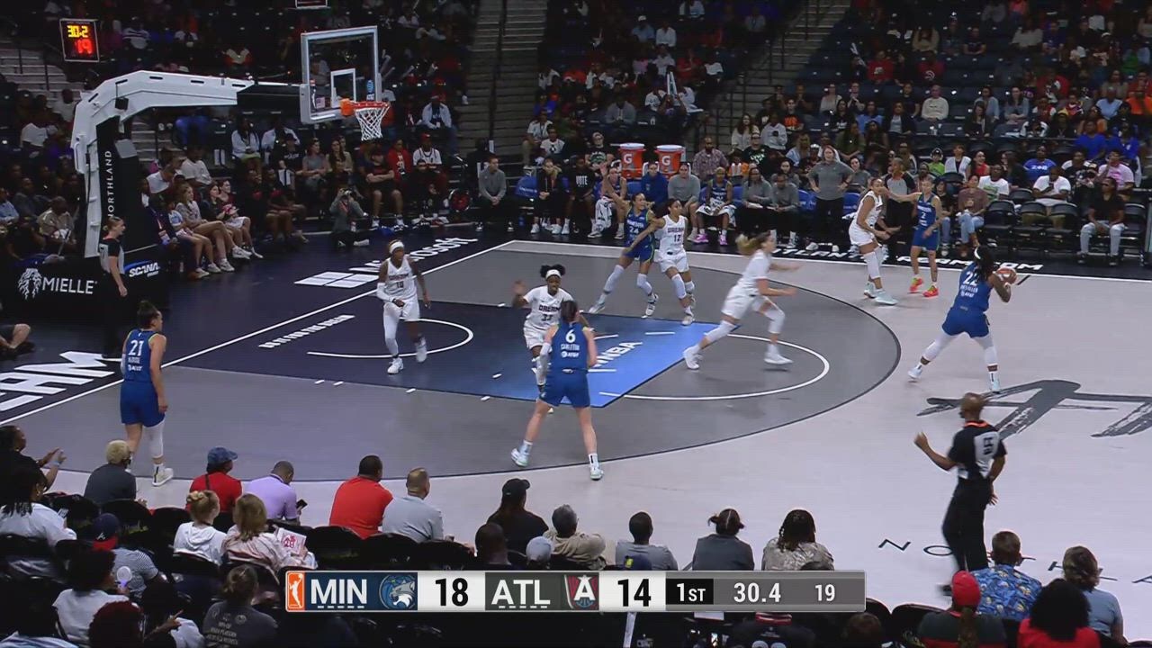Highlights From Myisha Hines-Allen 6-Assist Game