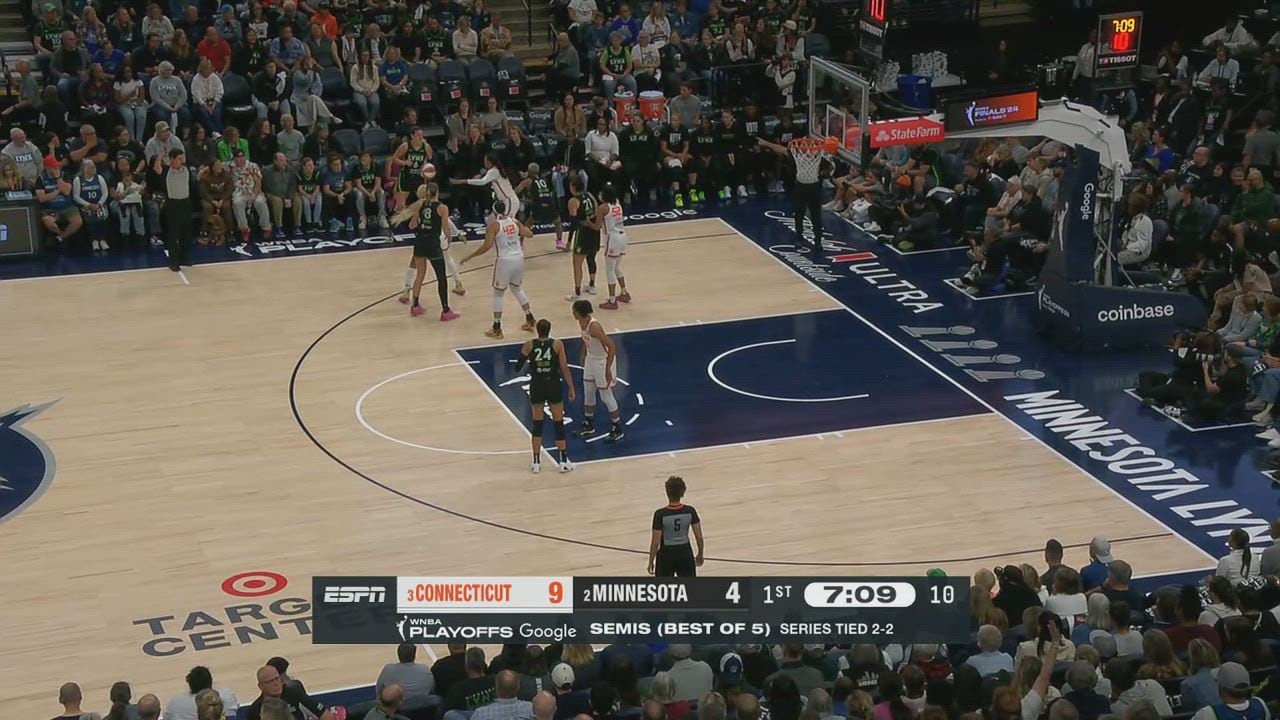 Minnesota Lynx Top Plays vs. Connecticut Sun