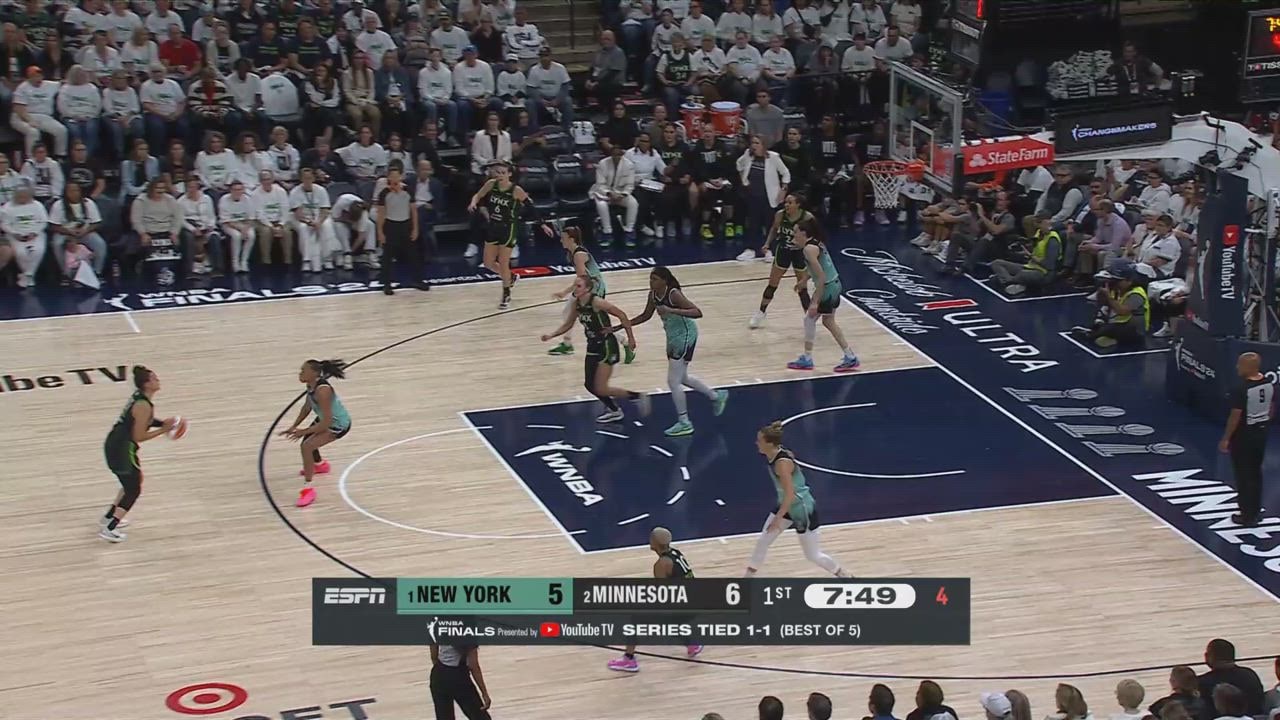 Minnesota Lynx vs. New York Liberty - Game Highlights