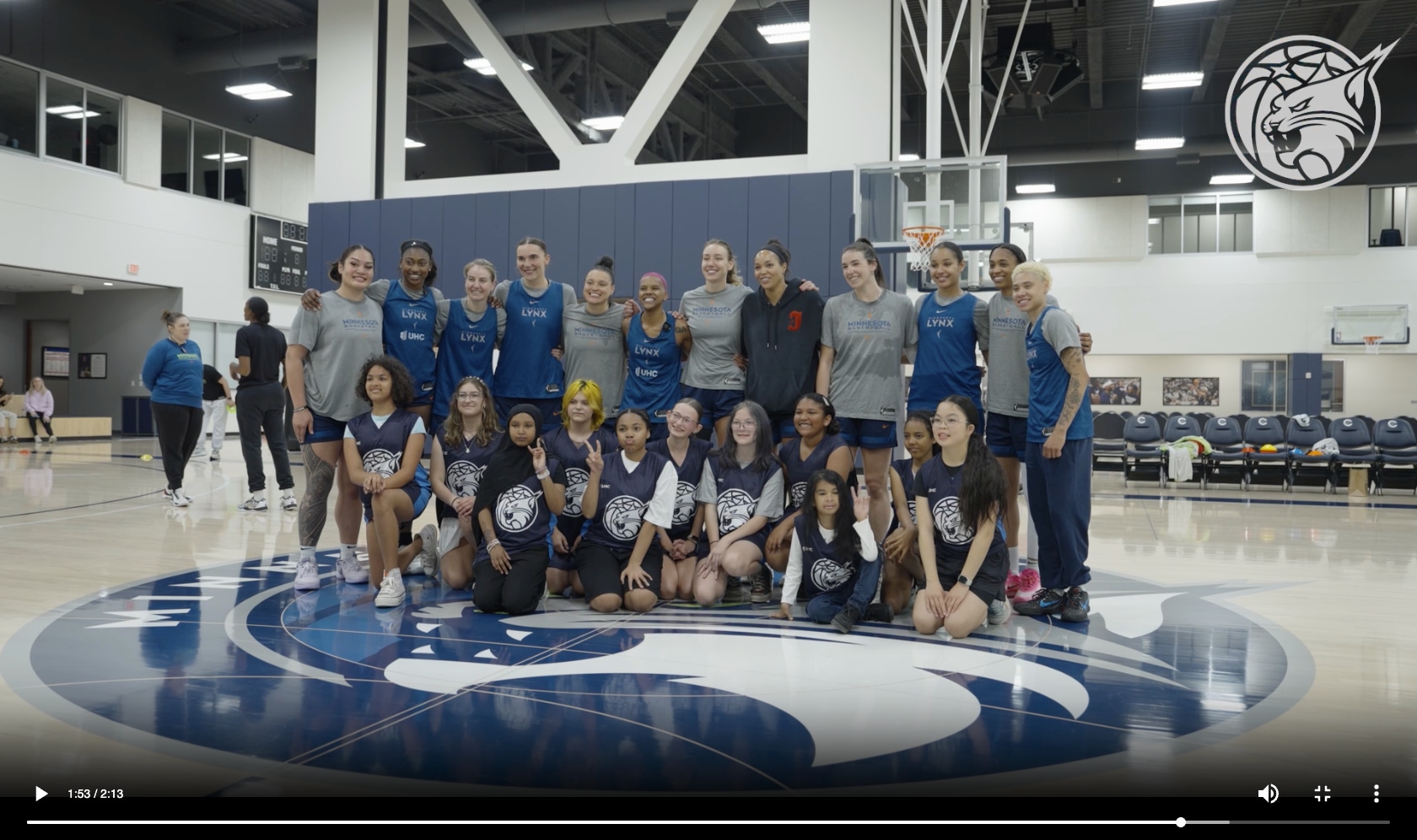 Watch: Our Jr. Lynx Dream Team presented by UnitedHealthcare logo