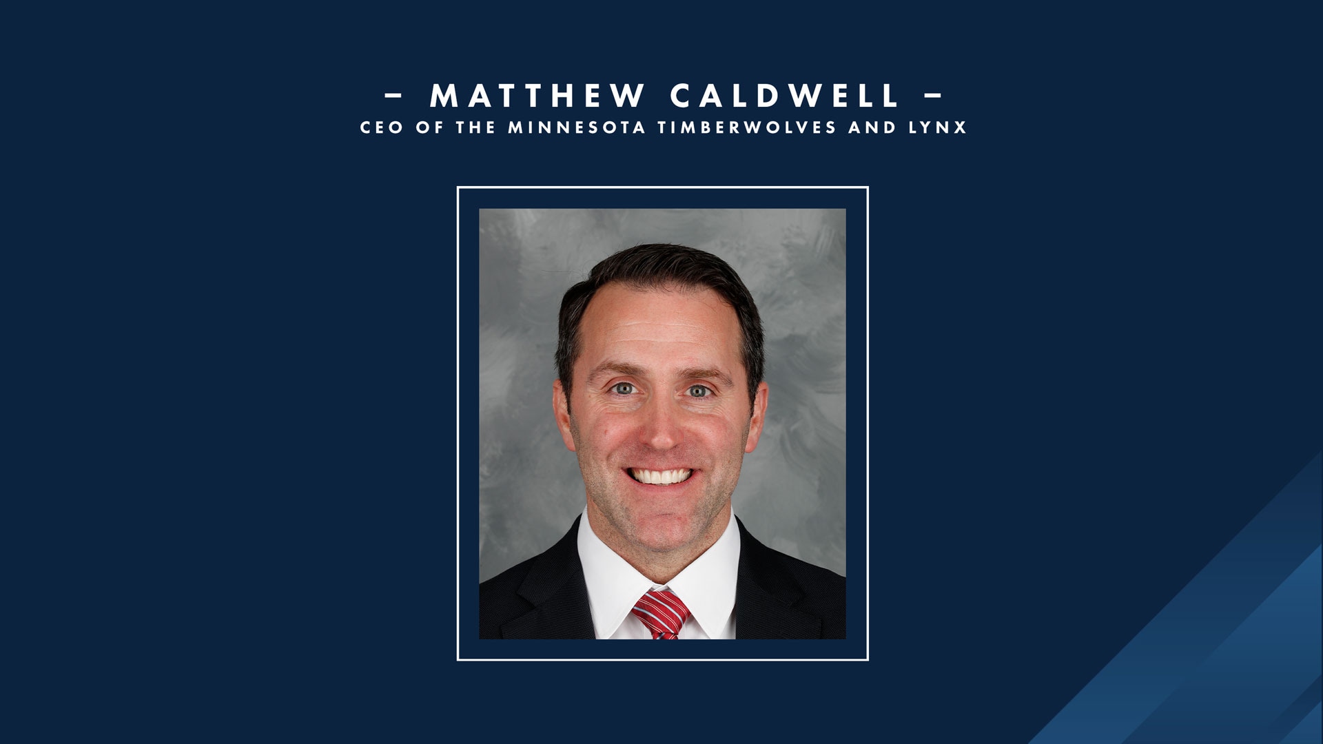 Minnesota Timberwolves and Lynx Name Matthew Caldwell as CEO