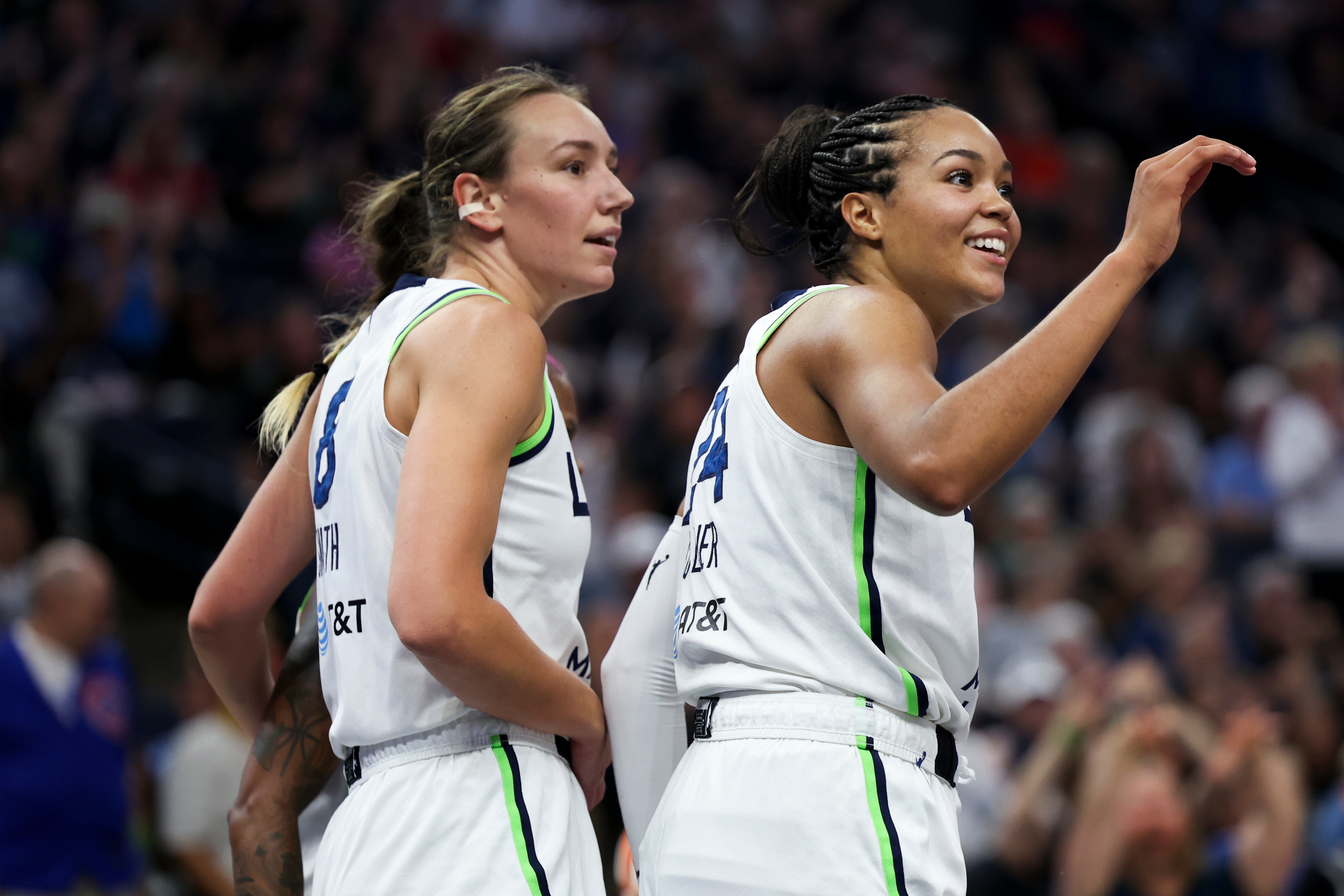 Napheesa Collier & Alanna Smith on All-Defensive First Team