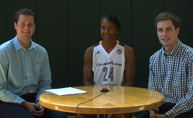 Pat Boylan, Tamika Catchings, Wheat Hotchkiss