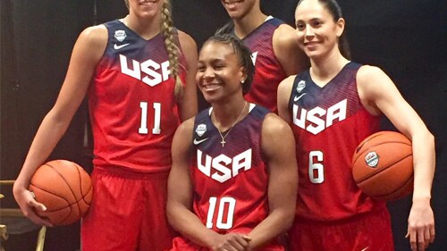 Road to Rio: Catchings Attends 2016 Media Summit