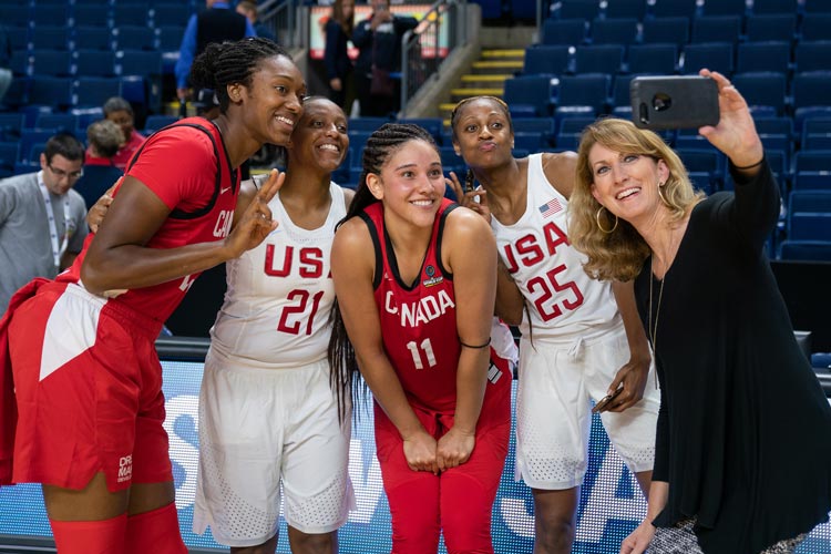 Natalie Achonwa, kelsey mitchell, tiffany mitchell, kayla alexander
