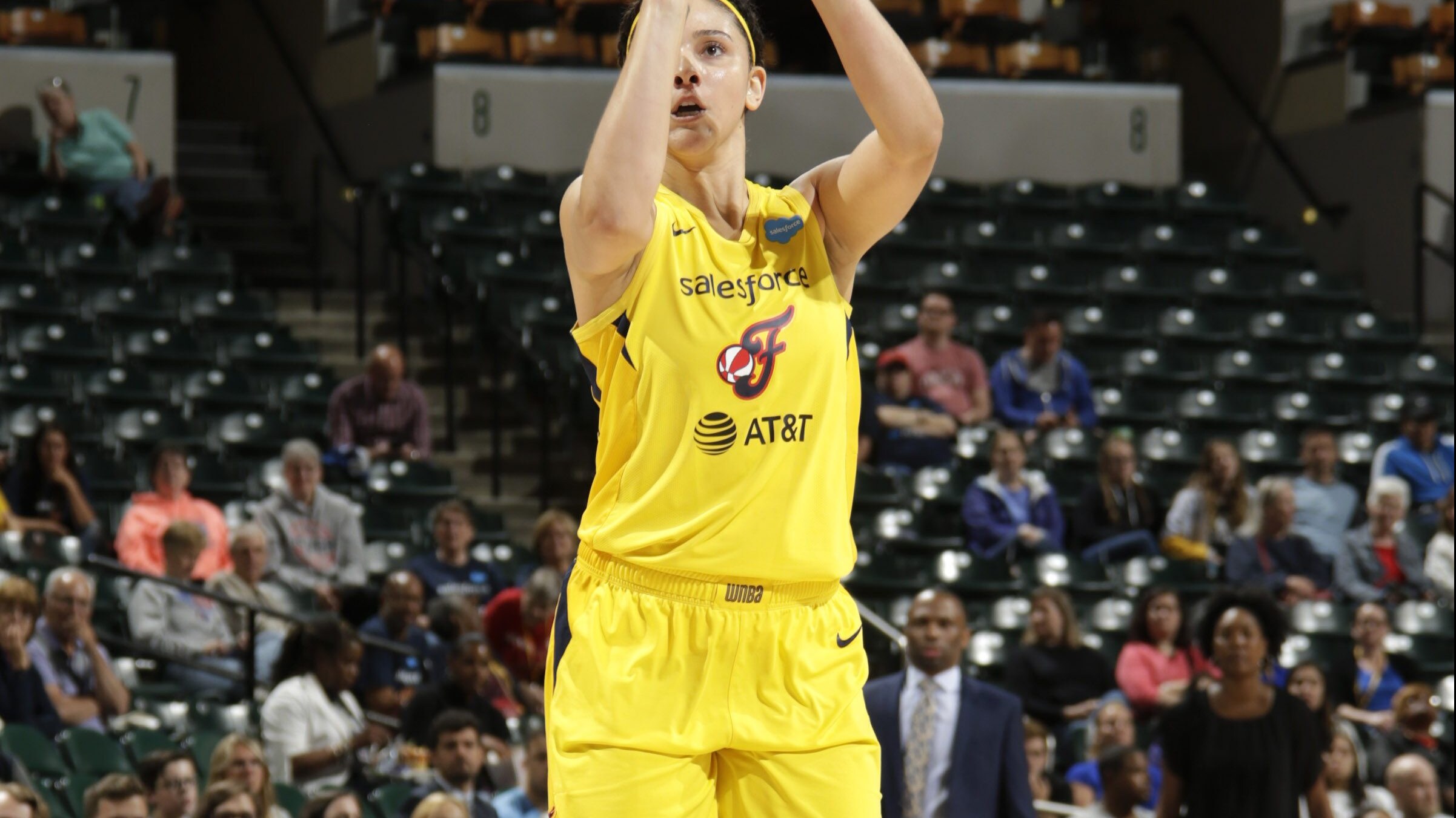 Natalie Achonwa Finishes With 15 Points vs. Chicago Sky
