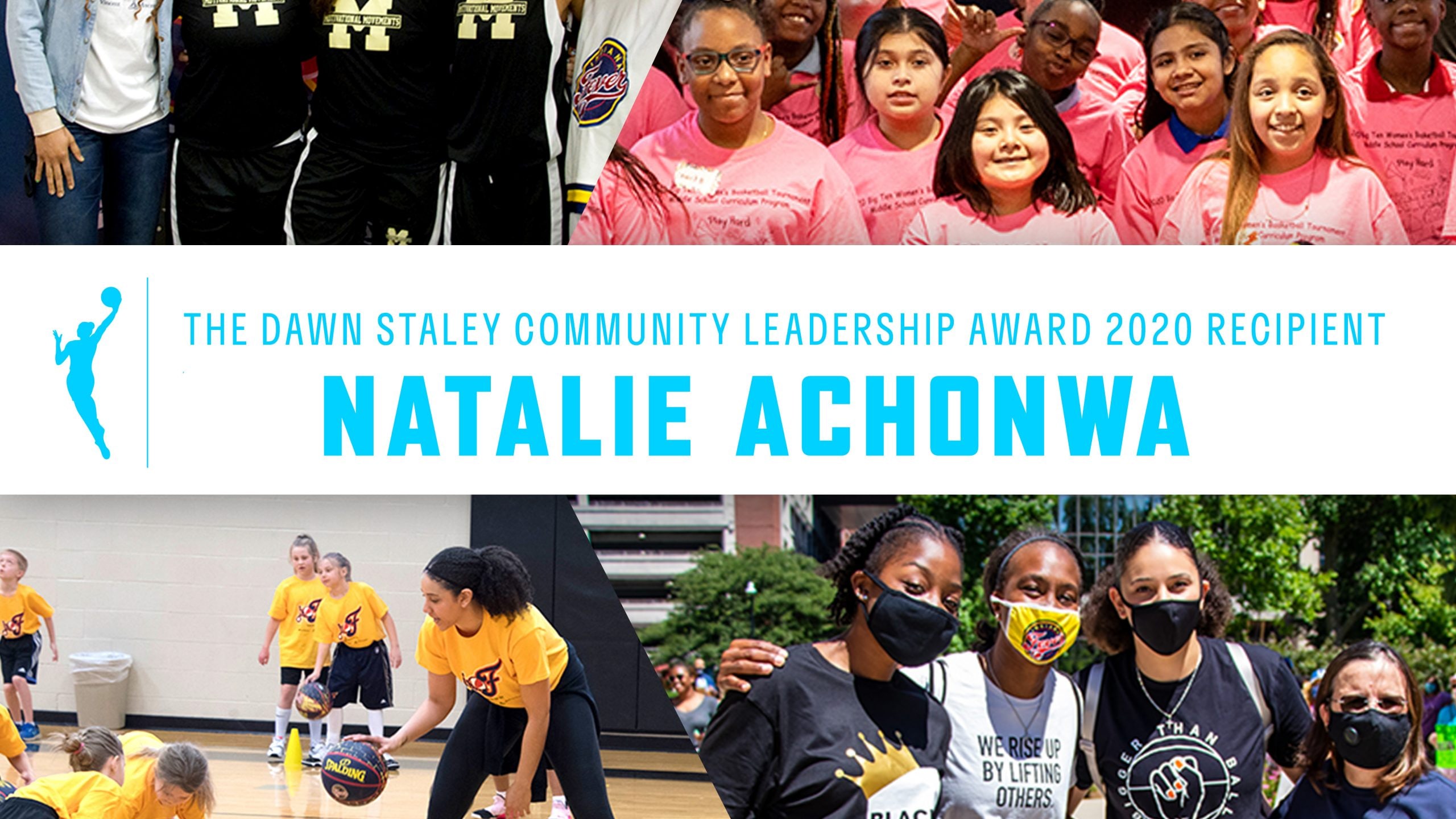 Natalie Achonwa Wins Dawn Staley Community Leadership Award
