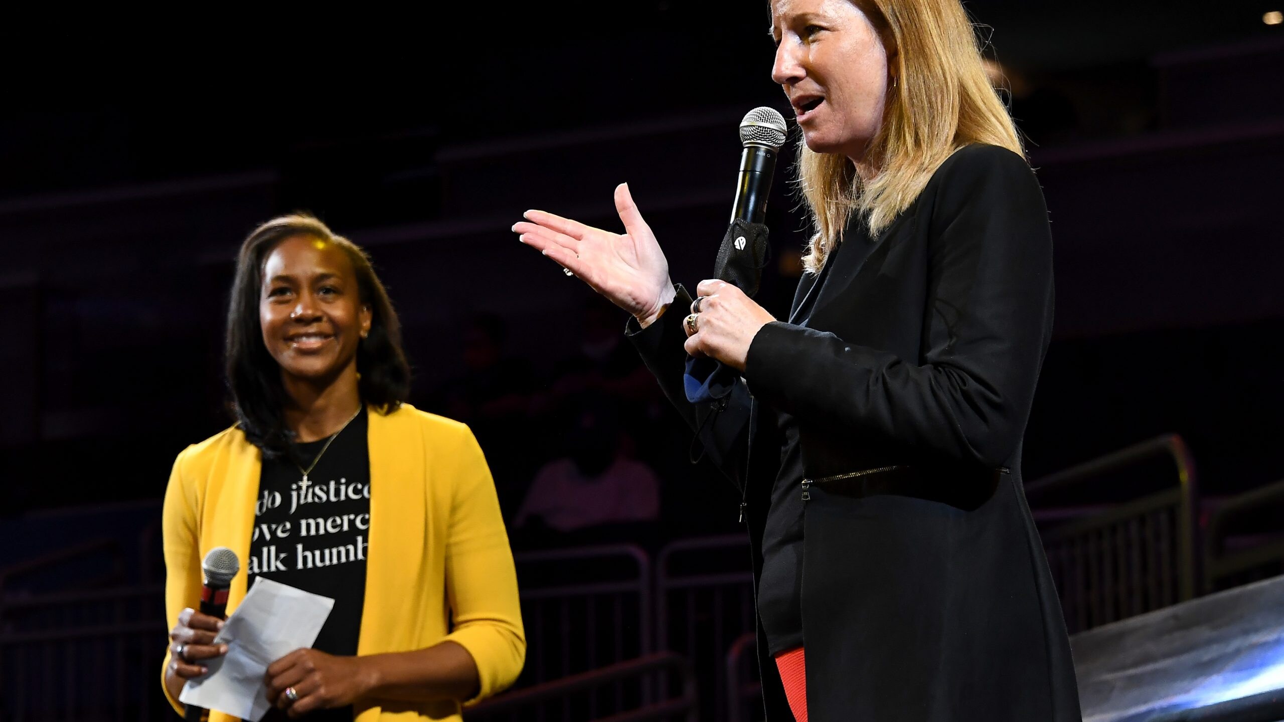 WNBA Commissioner Cathy Engelbert Visits Indiana: 'I Always Love Coming Here'