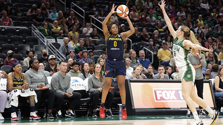 Kelsey Mitchell to Participate in Starry WNBA 3-Point Contest