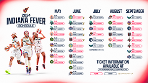 2024 Fever schedule