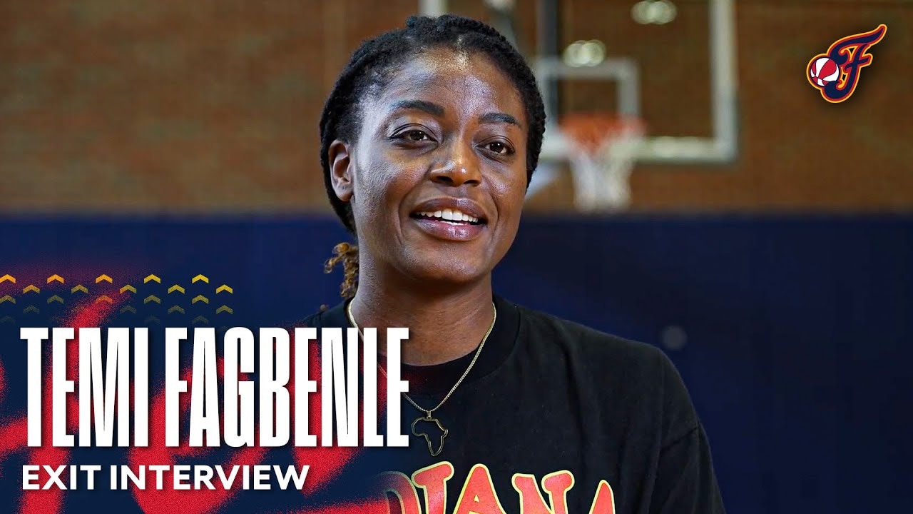Temi Fagbenle 2024 Exit Interview | Indiana Fever