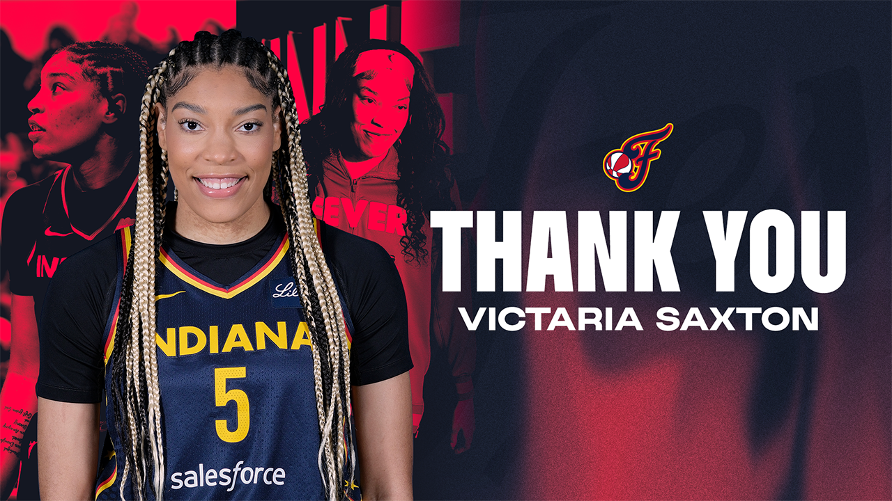 Indiana Fever Waive Forward Victaria Saxton