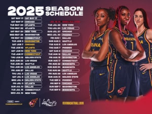 2025 Fever Schedule