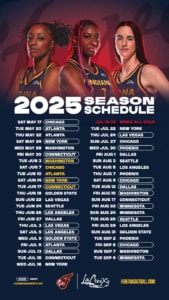 2025 Fever Schedule
