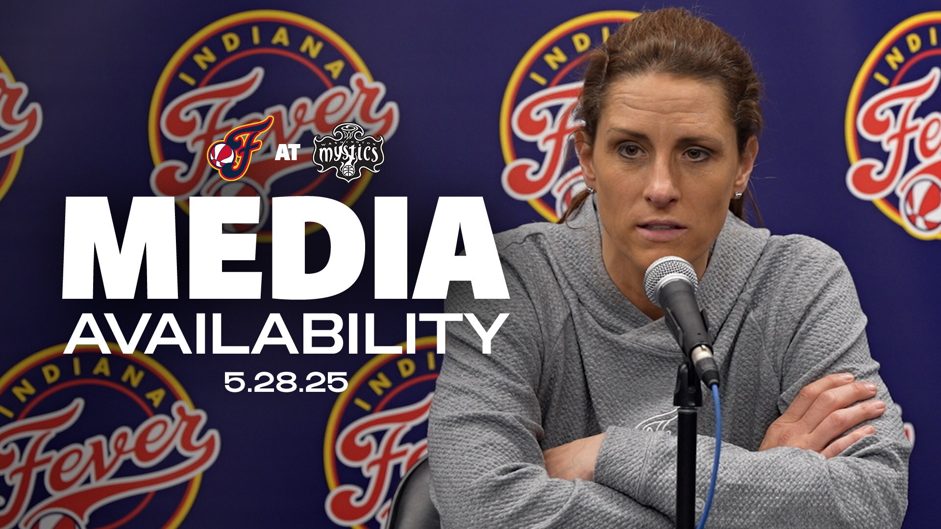 Indiana Fever Postgame Media Availability at Washington Mystics | May 28, 2025