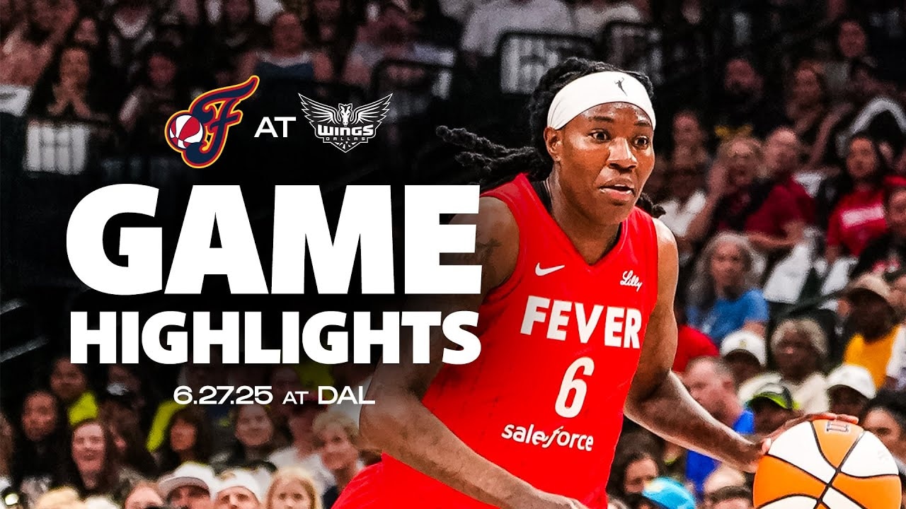Kelsey Mitchell Leads Indiana Fever in Matchup vs. Los Angeles Sparks | Full Game Highlights