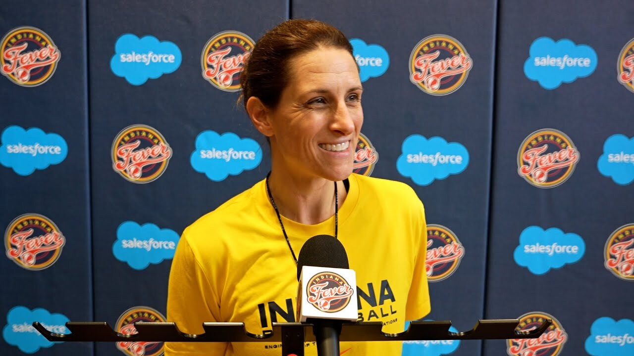 Practice Media Availability: Status Updates on Sophie Cunningham and Caitlin Clark