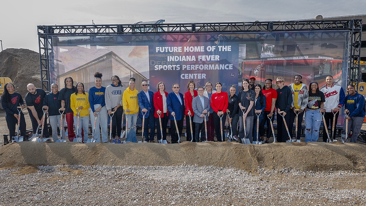 Indiana Fever Sports Performance Center groundbreaking