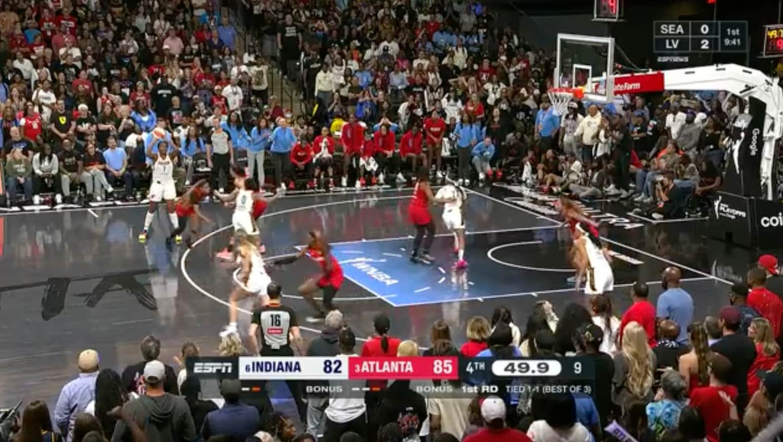 Pha layup của Aliyah Boston giúp đội giành chiến thắng trước Dream | Toàn bộ diễn biến trận đấu