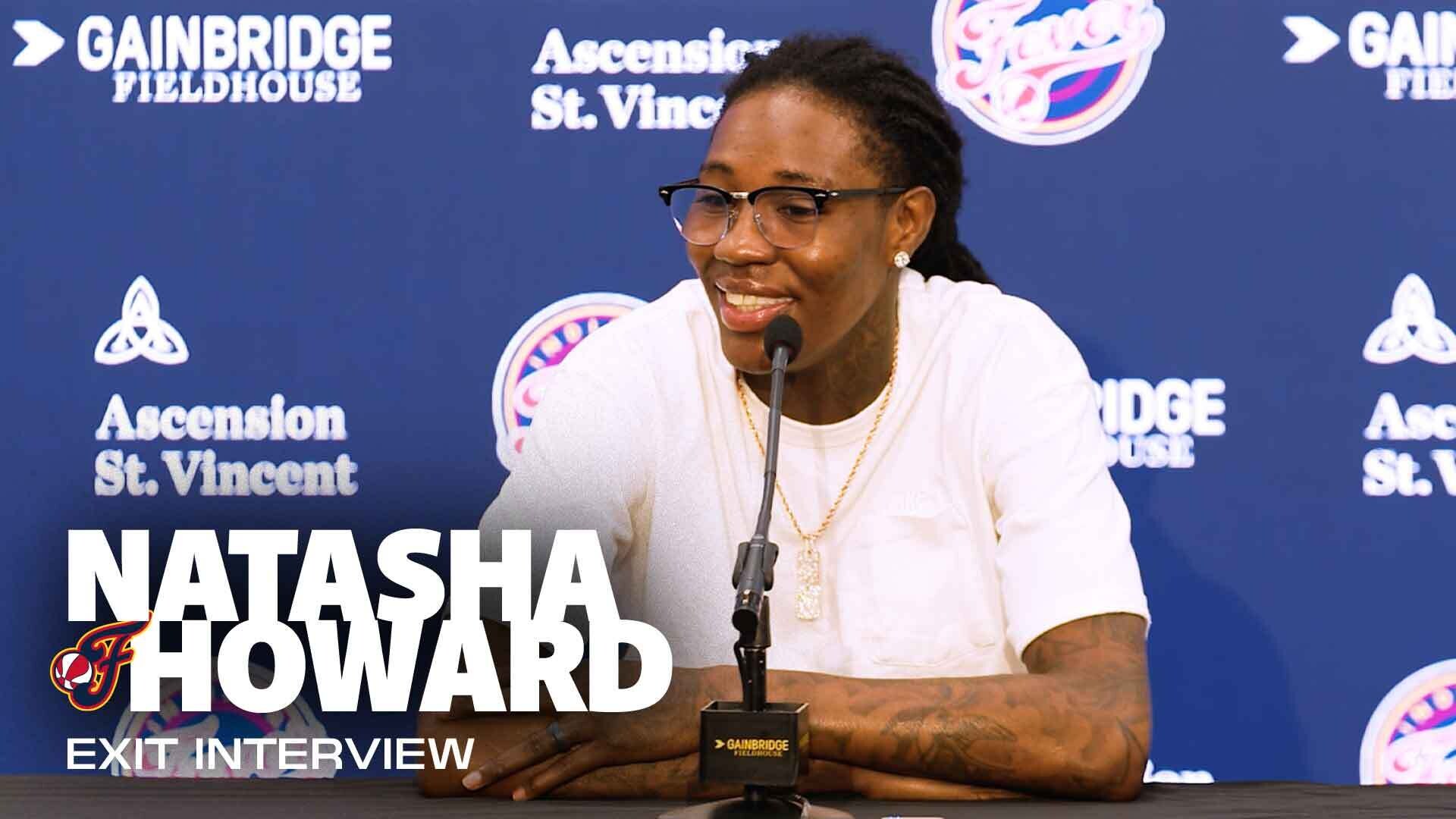 Natasha Howard 2025 Exit Interview | Indiana Fever