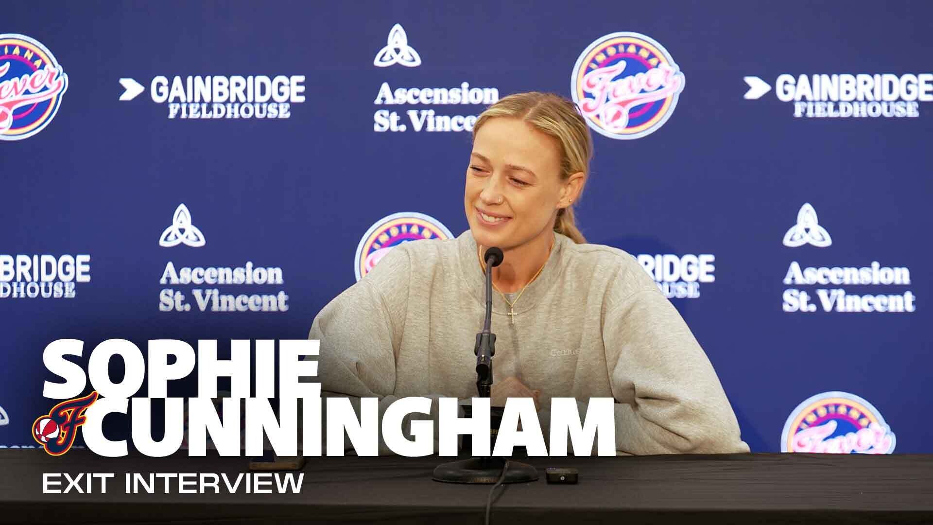 Sophie Cunningham 2025 Exit Interview | Indiana Fever