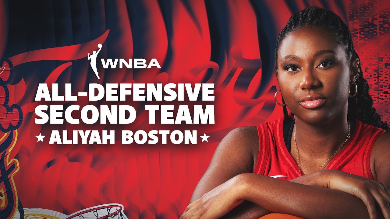 Indiana Fever Center Aliyah Boston Named to WNBA All-Defensive Second Team