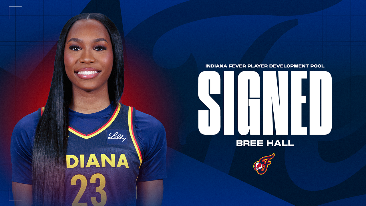 Bree Hall Returns to Indiana Fever on Player Development Contract