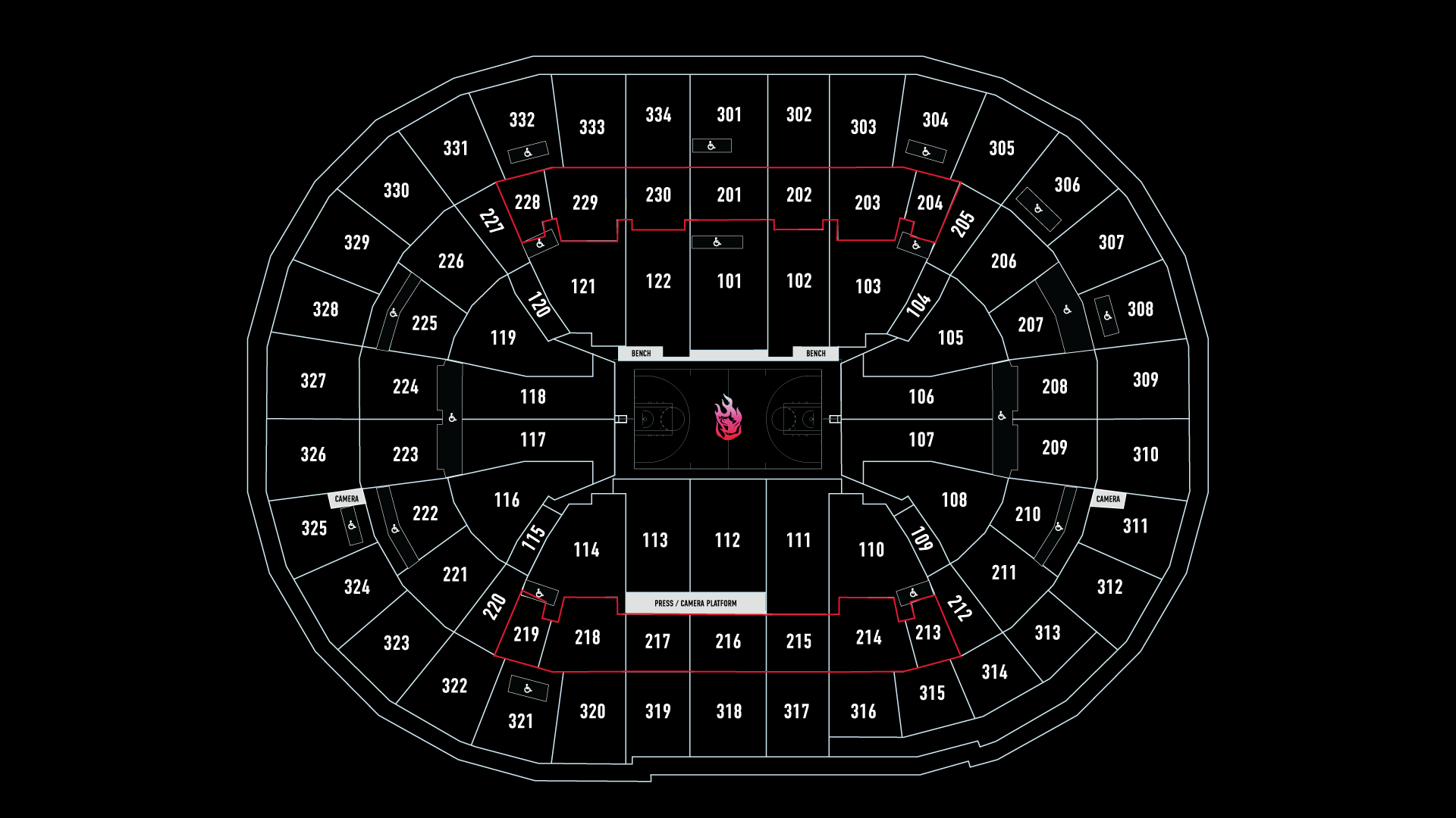 Club Access Pricing Map