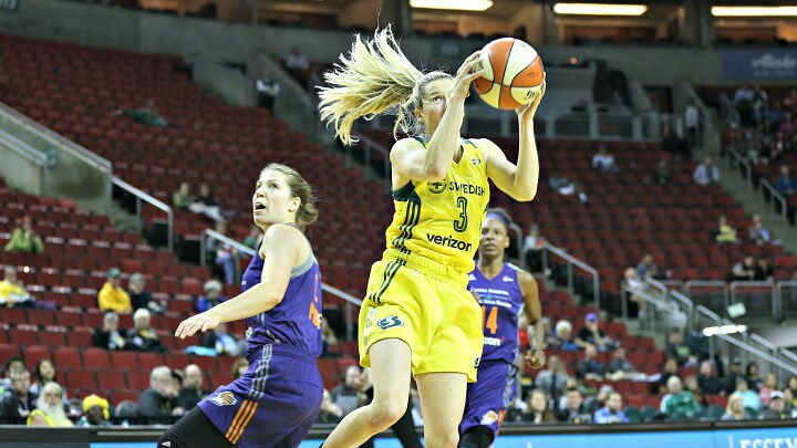 Seattle Rolls Past Phoenix in Preseason Opener, 86-64