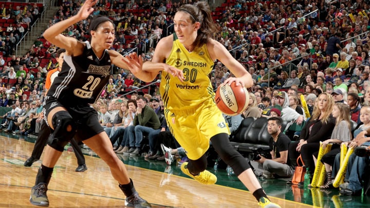 Stewart's 22 Points, 15 Rebounds Lead Seattle Past San Antonio, 75-57