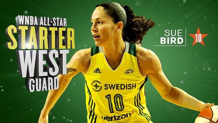 Sue Bird Named Verizon WNBA All-Star 2017 Western Conference Starter; Ties WNBA Record with 10th All-Star Selection