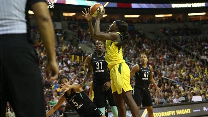 Storm Clinches No. 1 Seed with 85-77 Win Over Liberty