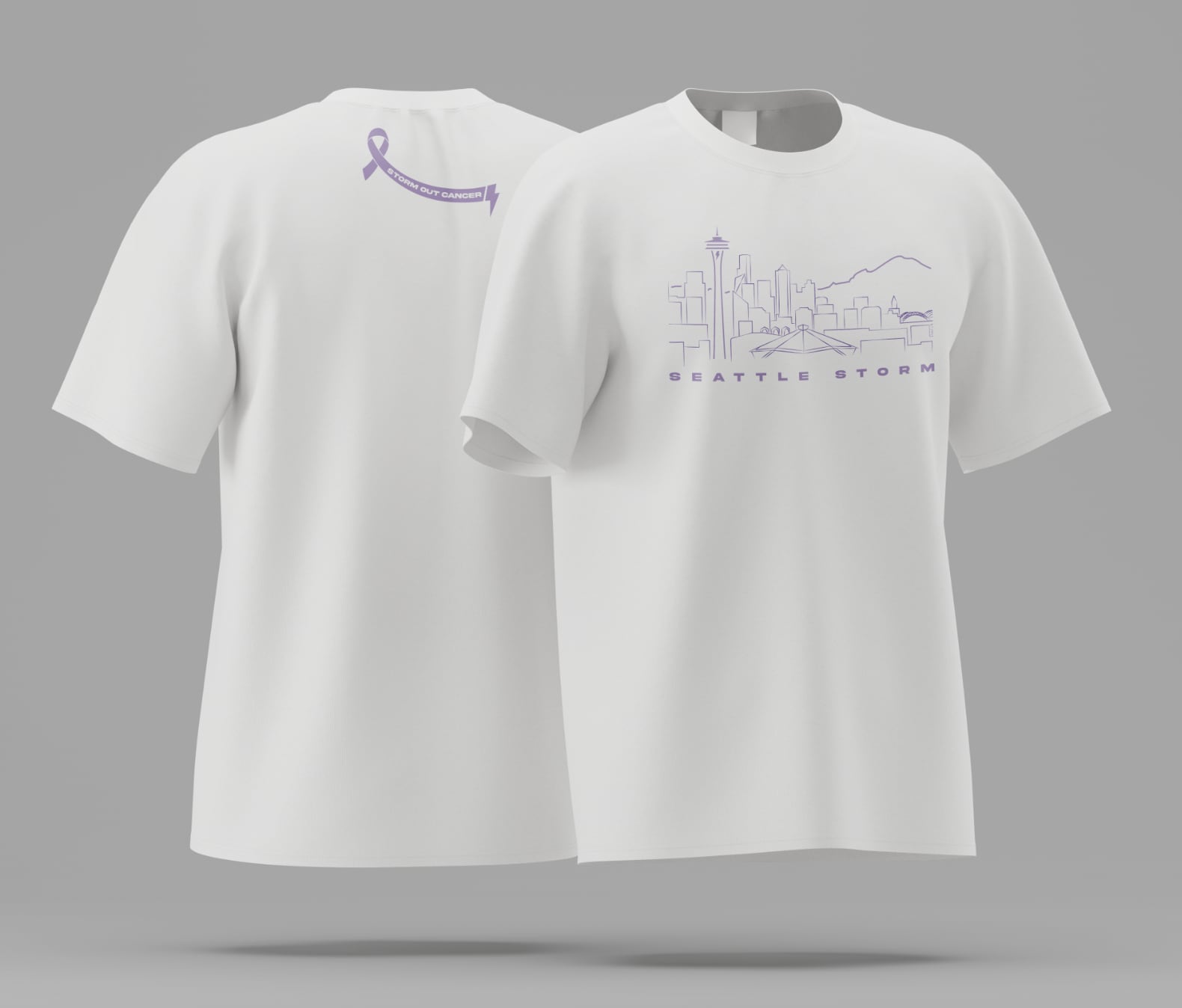 Storm Out Cancer Mockup