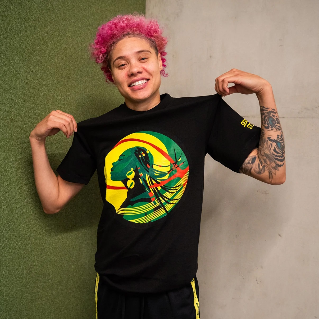 Black Excellence Artist Series Tee by Yolanda Galery