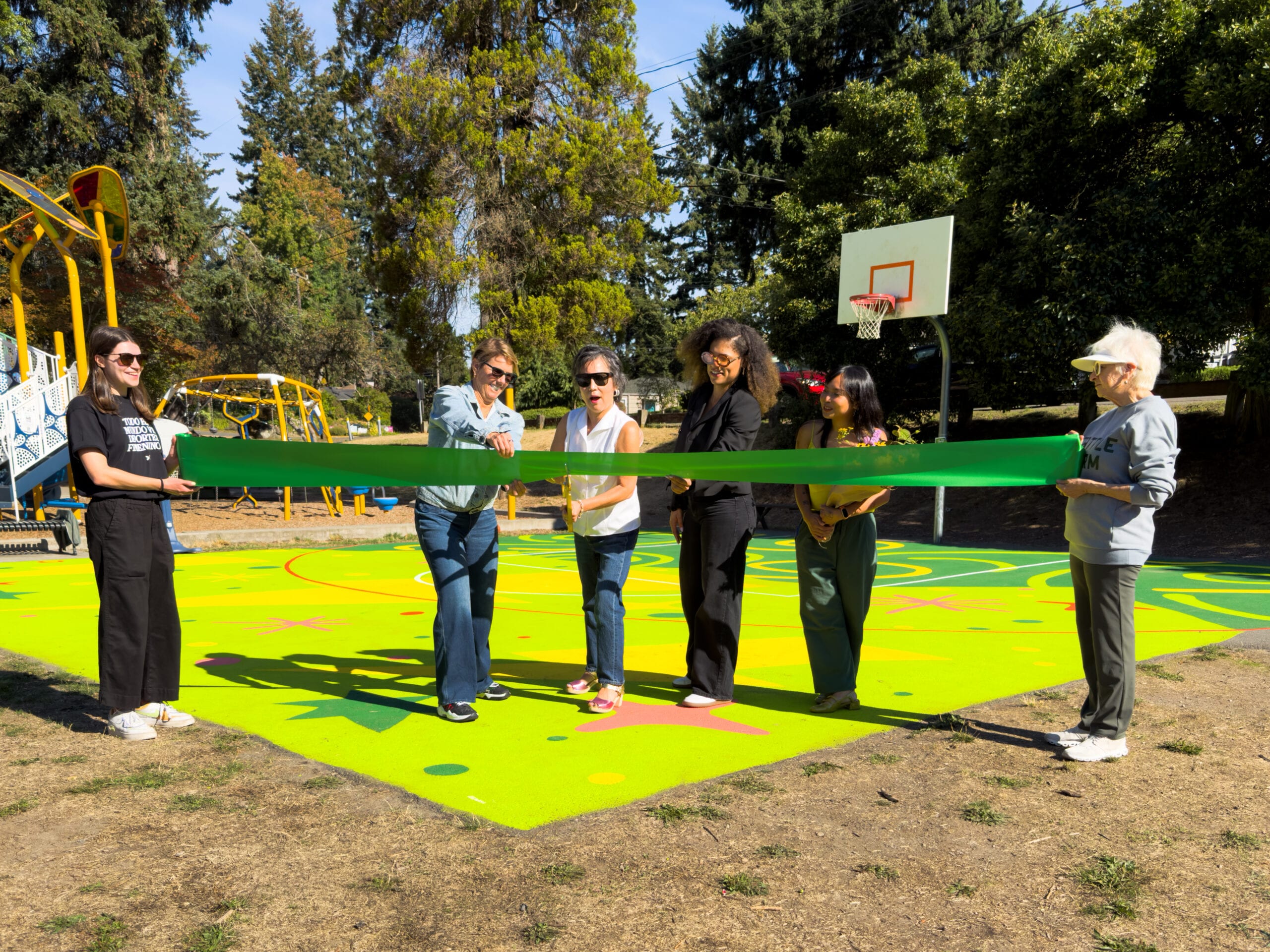 Ribbon cutting at Victory Heights