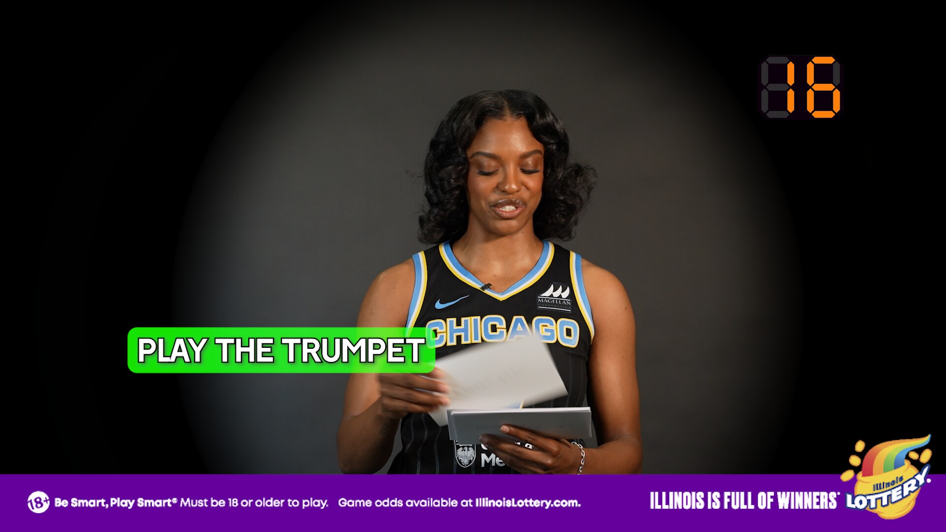 Diamond Deshields On The Clock Presented by Illinois Lottery