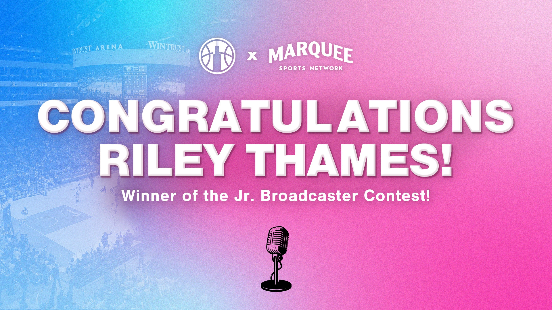 Chicago Sky &amp; Marquee Sports Network Presents Jr. Broadcast